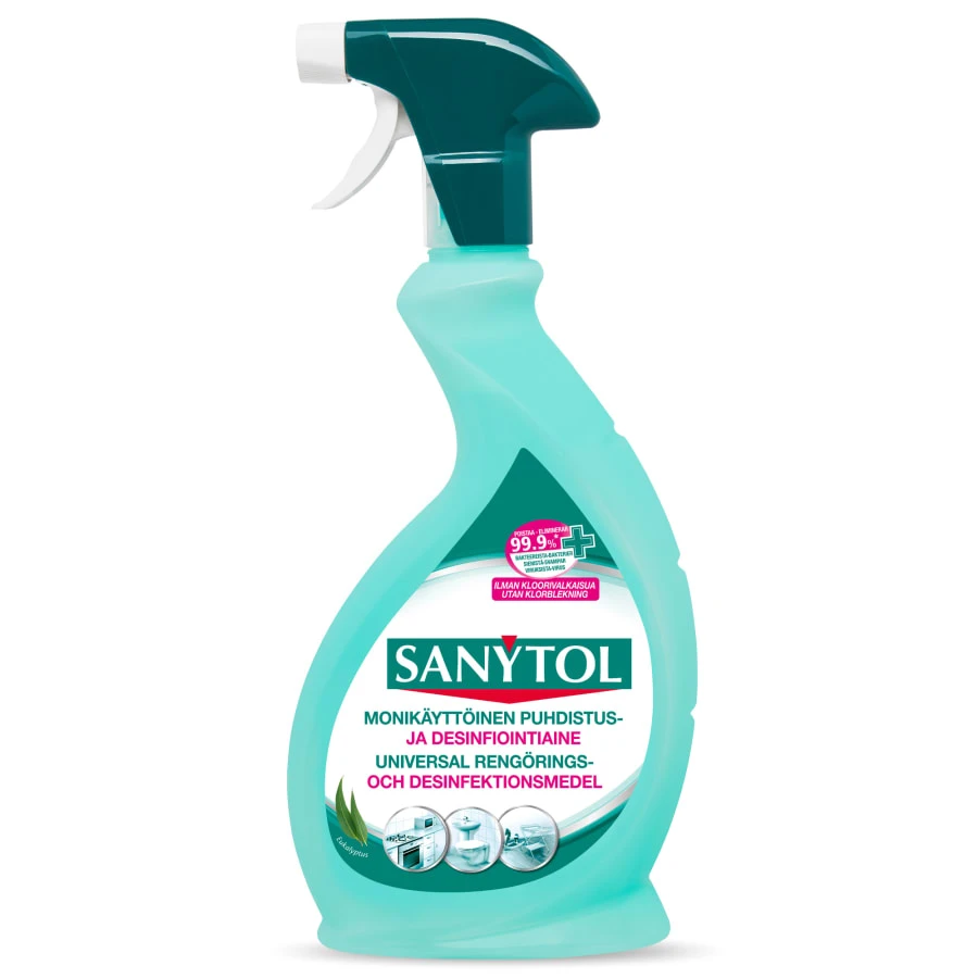 Sanytol 500 Ml Monikäyttöinen Puhdistus- Ja Desinfiointiaine 1 Sanytol 500 Ml Monikäyttöinen Puhdistus- Ja Desinfiointiaine