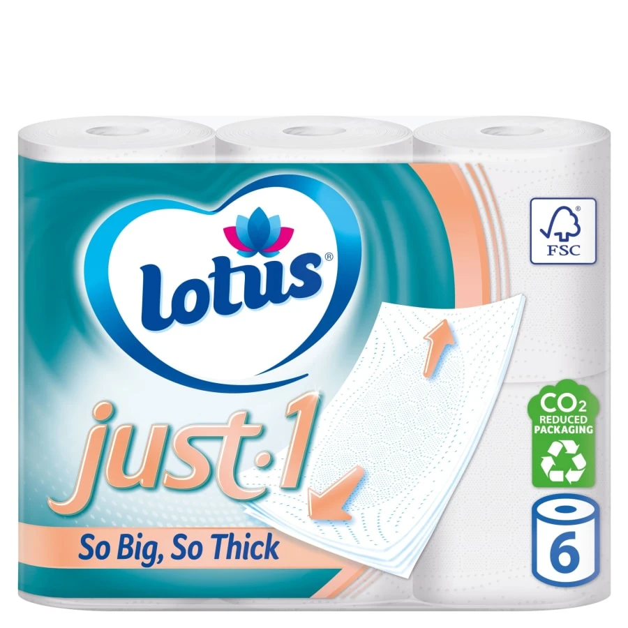 Lotus Just-1 6 Rll Wc-paperi 1 Lotus Just-1 6 Rll Wc-paperi