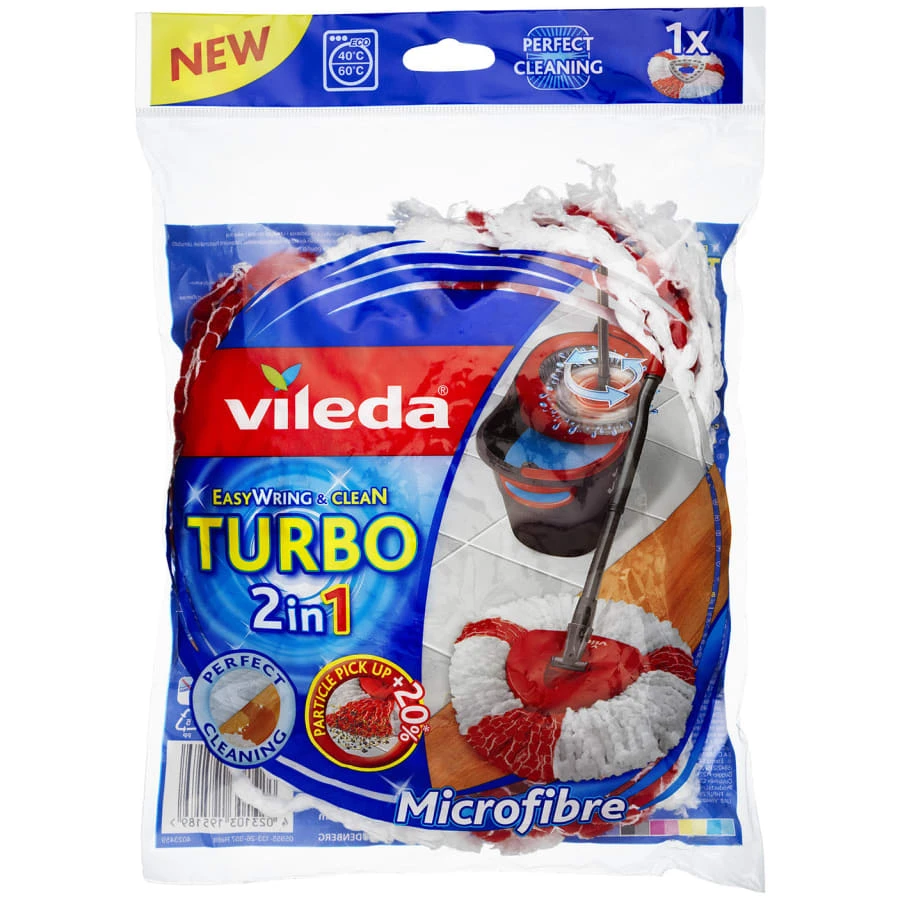 Vileda Turbo 2in1 Vaihtomoppi 1 Vileda Turbo 2in1 Vaihtomoppi