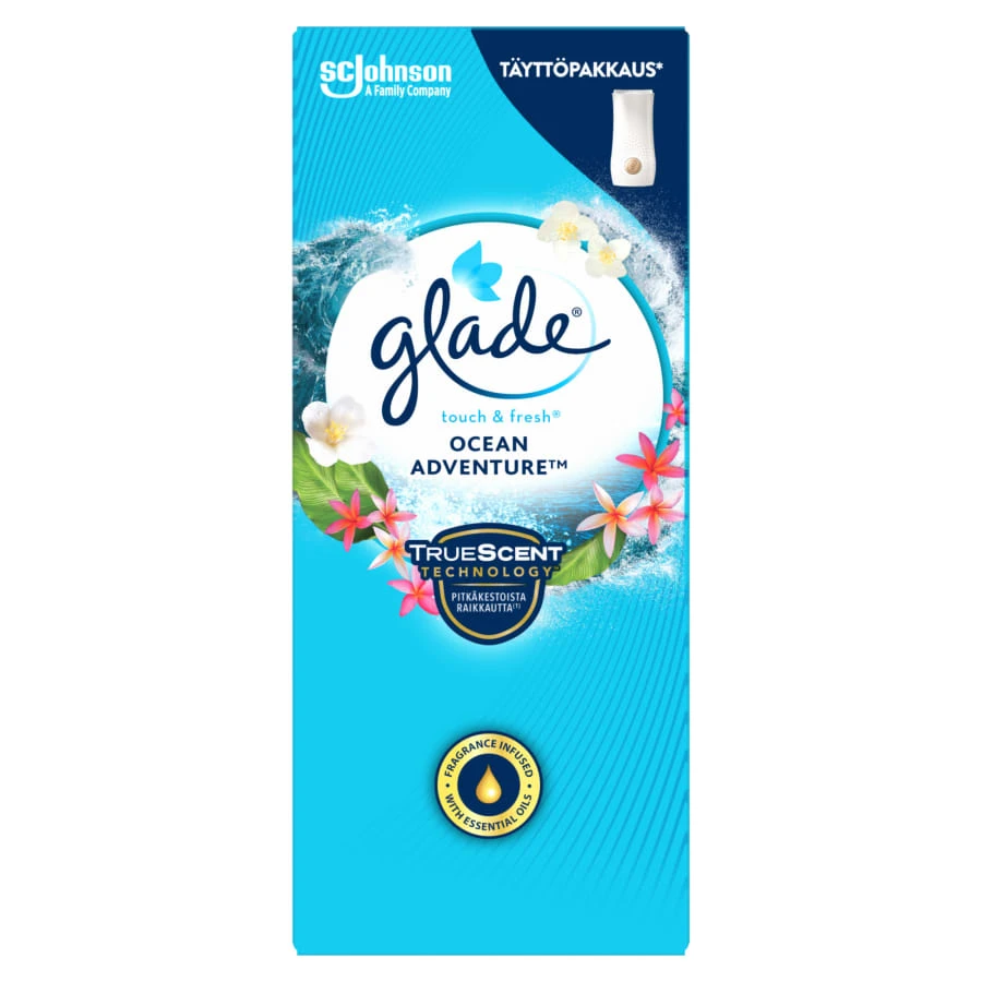 Glade® Glade Touch&Fresh Ocean Adventure Täyttö 1 Glade® Glade Touch&Fresh Ocean Adventure Täyttö