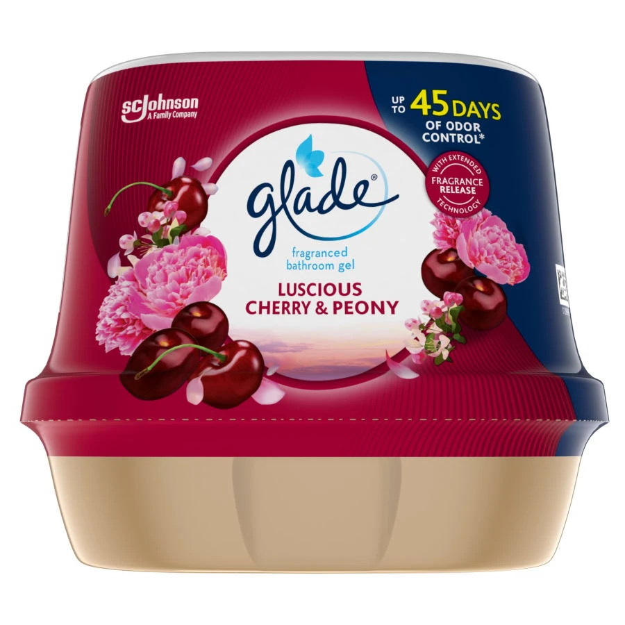 Glade® Glade Cherry & Peony 180 G Ilmanraikastinhyytelö 1 Glade® Glade Cherry & Peony 180 G Ilmanraikastinhyytelö
