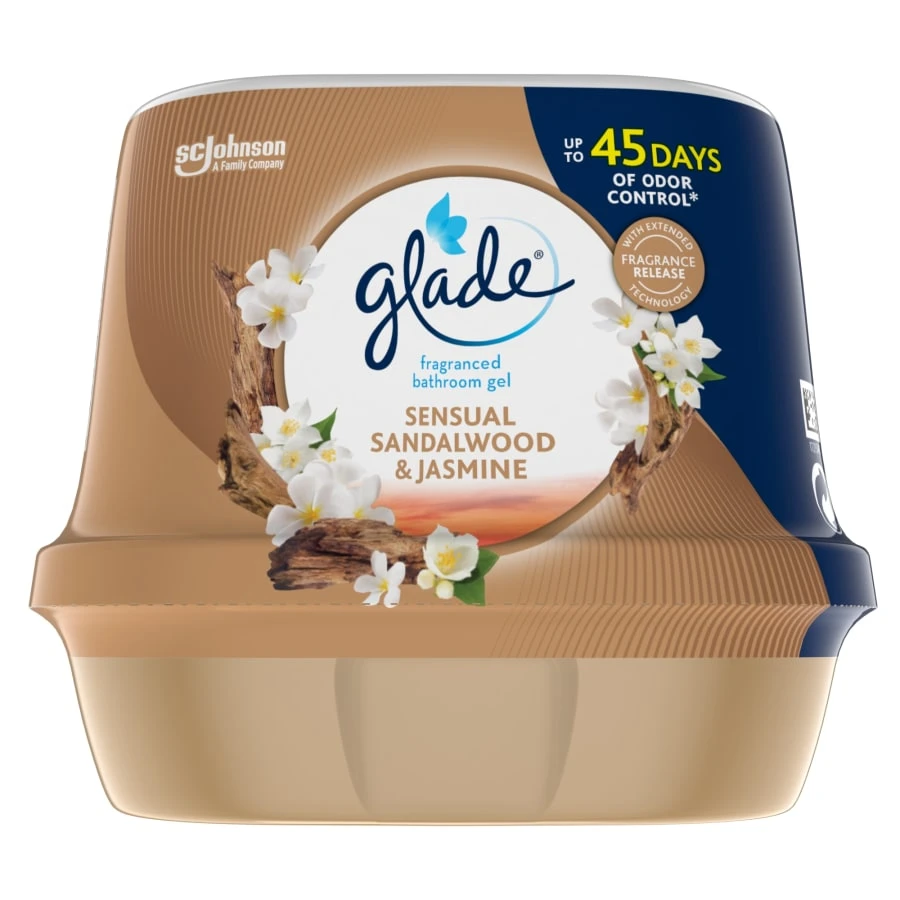 Glade® Glade Sandalwood & Jasmine 180 G Ilmanraikastinhyytelö 1 Glade® Glade Sandalwood & Jasmine 180 G Ilmanraikastinhyytelö
