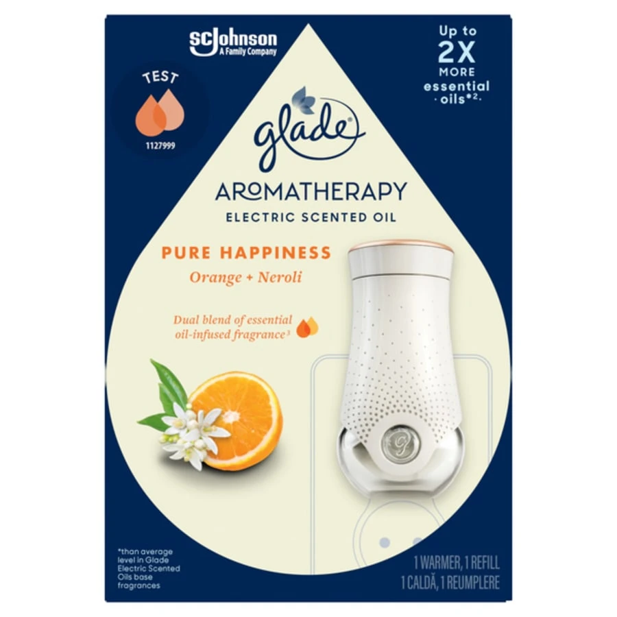 Glade® Glade Aromatherapy Pure Happiness Orange + Neroli Laite 1 Glade® Glade Aromatherapy Pure Happiness Orange + Neroli Laite