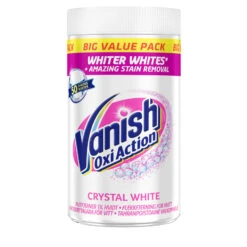 Vanish Oxi Action Intelligence Plus Crystal White Tahranpoistojauhe