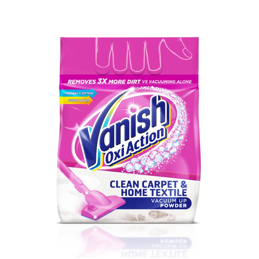 Vanish Oxi Action 650 G Matto- & Huonekalujauhe 1 Vanish Oxi Action 650 G Matto- & Huonekalujauhe