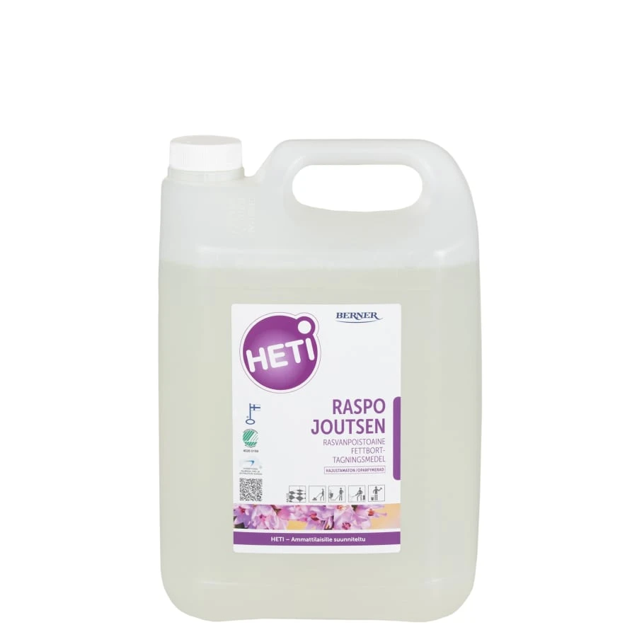 Heti Raspo Joutsen 5 L Rasvanpoistoaine 1 Heti Raspo Joutsen 5 L Rasvanpoistoaine