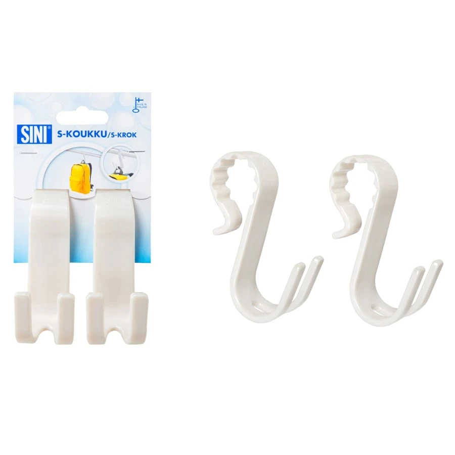 Sini 2 Kpl S-koukku 1 Sini 2 Kpl S-koukku