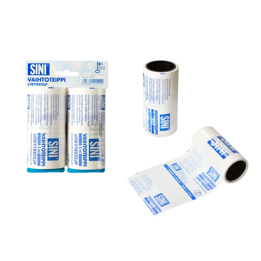 Sini 2 Kpl Vaihtoteippirulla 1 Sini 2 Kpl Vaihtoteippirulla