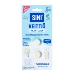 Sini Keittiö Hajusteeton Puhdistusainetabletti Täyttöpakkaus