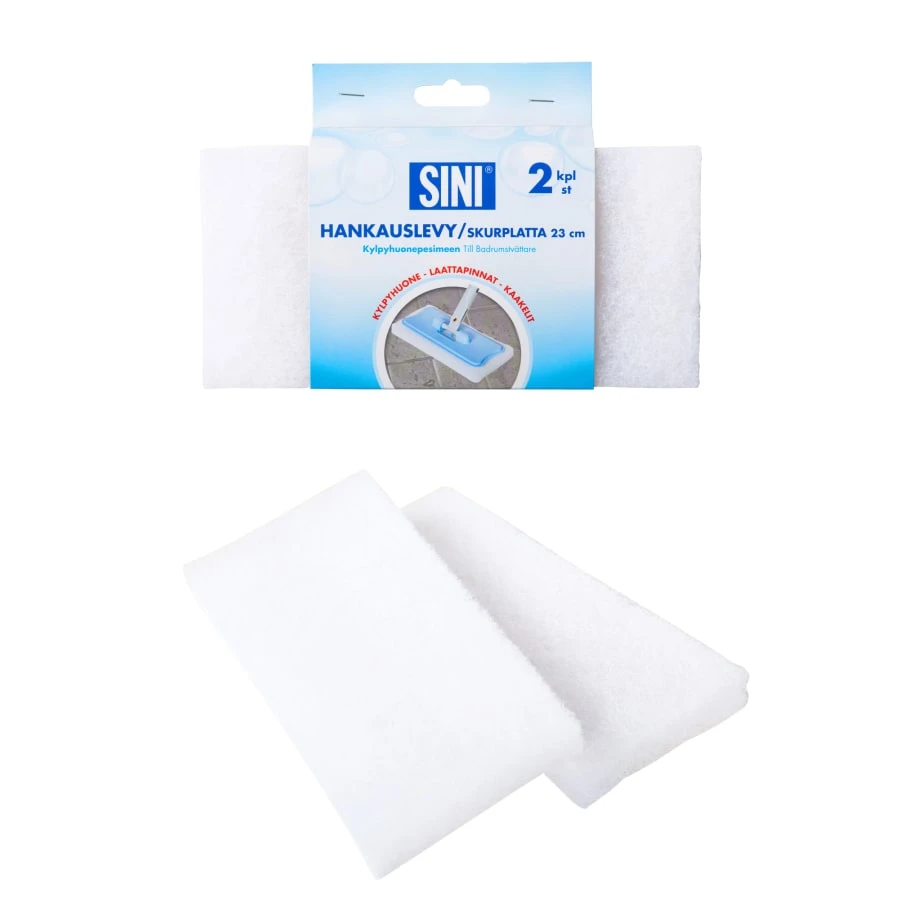 Sini Hankauslevy Kylpyhuonepesimeen 2 Kpl 1 Sini Hankauslevy Kylpyhuonepesimeen 2 Kpl
