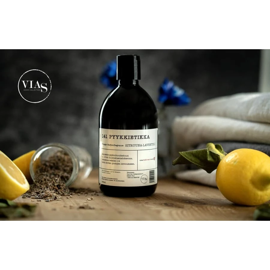 Via S Sitruuna-Laventeli 500 Ml Pyykkietikka 1 Via S Sitruuna-Laventeli 500 Ml Pyykkietikka