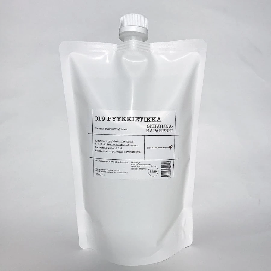 Via S Sitruuna-Raparperi 1 L Täyttö Pyykkietikka 1 Via S Sitruuna-Raparperi 1 L Täyttö Pyykkietikka