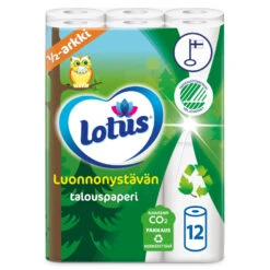 Lotus Luonnonystävän 12 Rl Talouspaperi