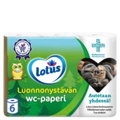 Lotus Luonnonystävän 6 Rll Wc-paperi