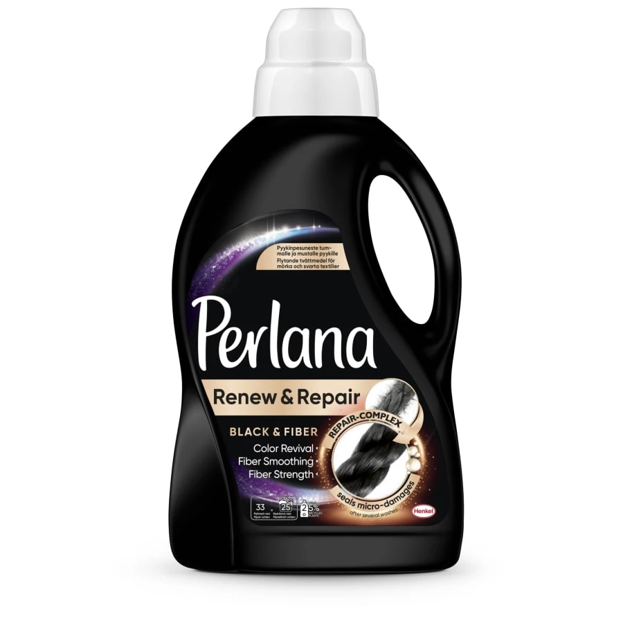Perlana Black 1,5 L Pyykinpesuneste 1 Perlana Black 1,5 L Pyykinpesuneste