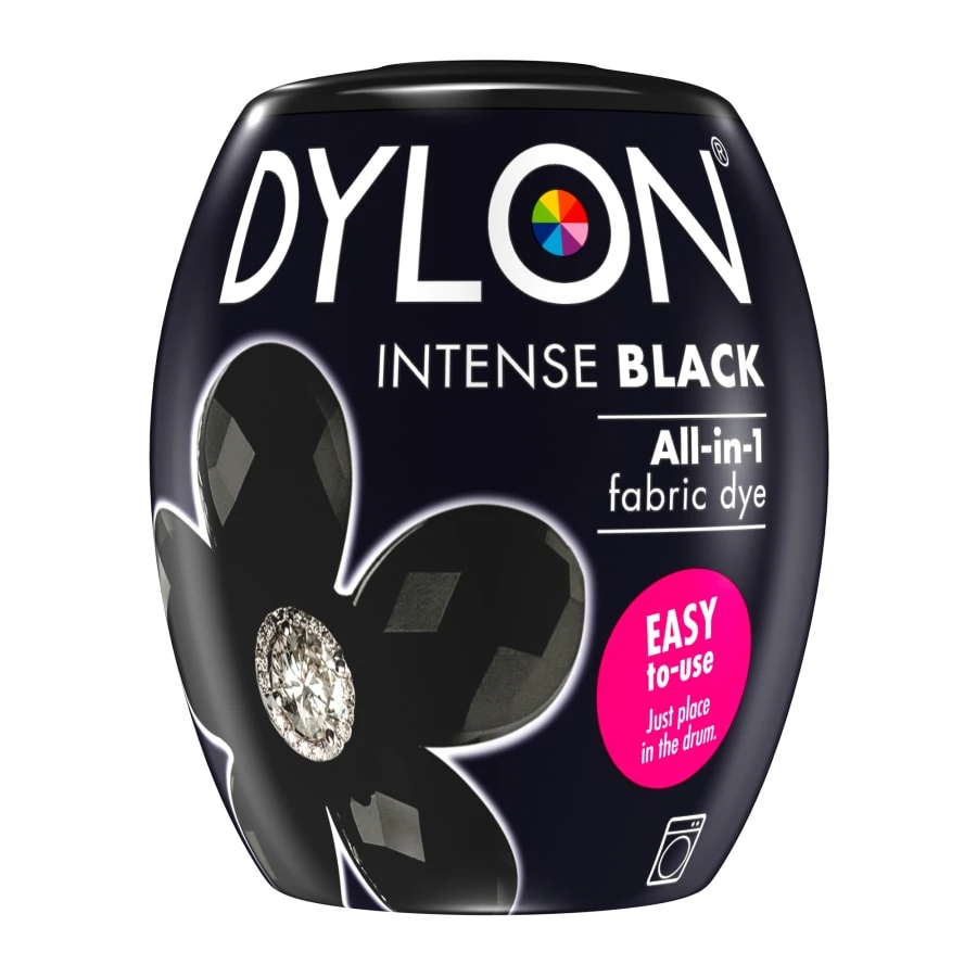 Dylon 12 Intense Black 350 G Tekstiiliväri 1 Dylon 12 Intense Black 350 G Tekstiiliväri