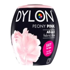 Dylon 07 Peony Pink 350 G Tekstiiliväri