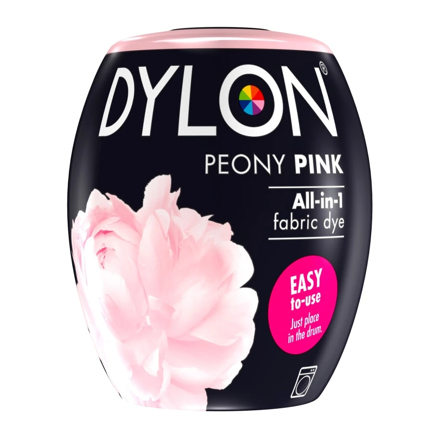 Dylon 07 Peony Pink 350 G Tekstiiliväri 1 Dylon 07 Peony Pink 350 G Tekstiiliväri