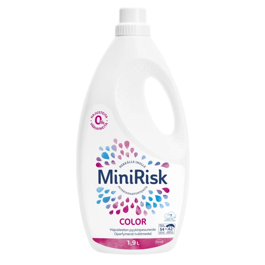 Mini Risk Color 1,9 L Pyykinpesuneste 1 Mini Risk Color 1,9 L Pyykinpesuneste
