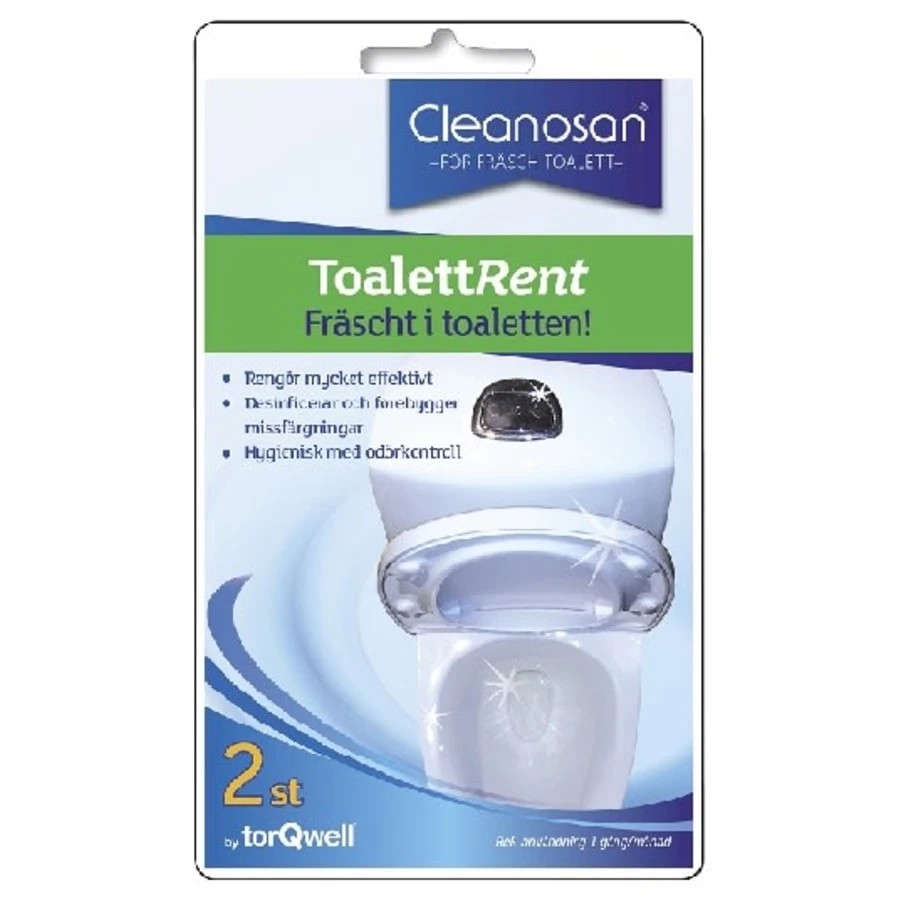Cleanosan Wc-pöntön Puhdistustabletti 2 Kpl 1 Cleanosan Wc-pöntön Puhdistustabletti 2 Kpl