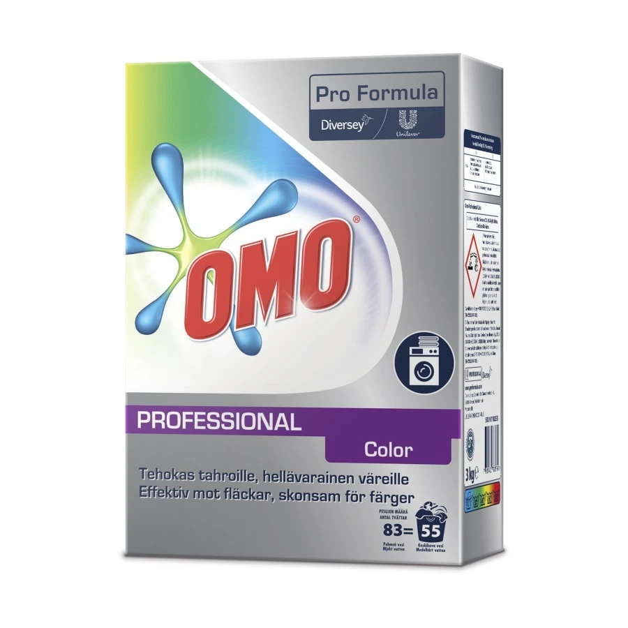 Diversey Omo Professional Color 3 Kg Pyykinpesujauhe 1 Diversey Omo Professional Color 3 Kg Pyykinpesujauhe