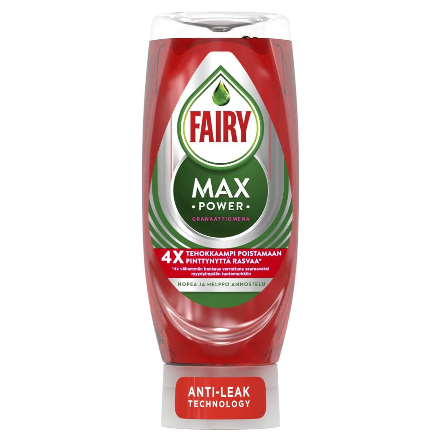 Fairy Max Power Pomegranate 450 Ml Käsitiskiaine 1 Fairy Max Power Pomegranate 450 Ml Käsitiskiaine