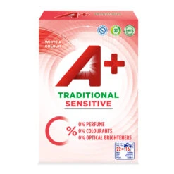 A+ Traditional Sensitive 1,12 Kg Pyykinpesujauhe