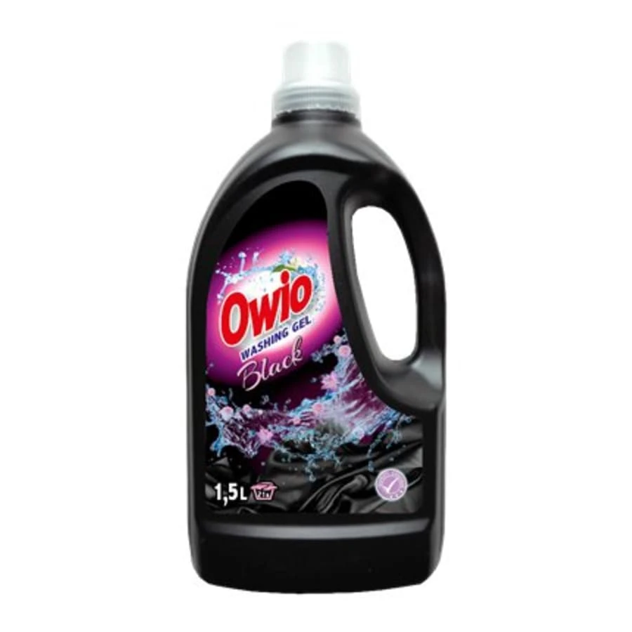 Owio Black 1,5 L Pyykinpesuneste 1 Owio Black 1,5 L Pyykinpesuneste