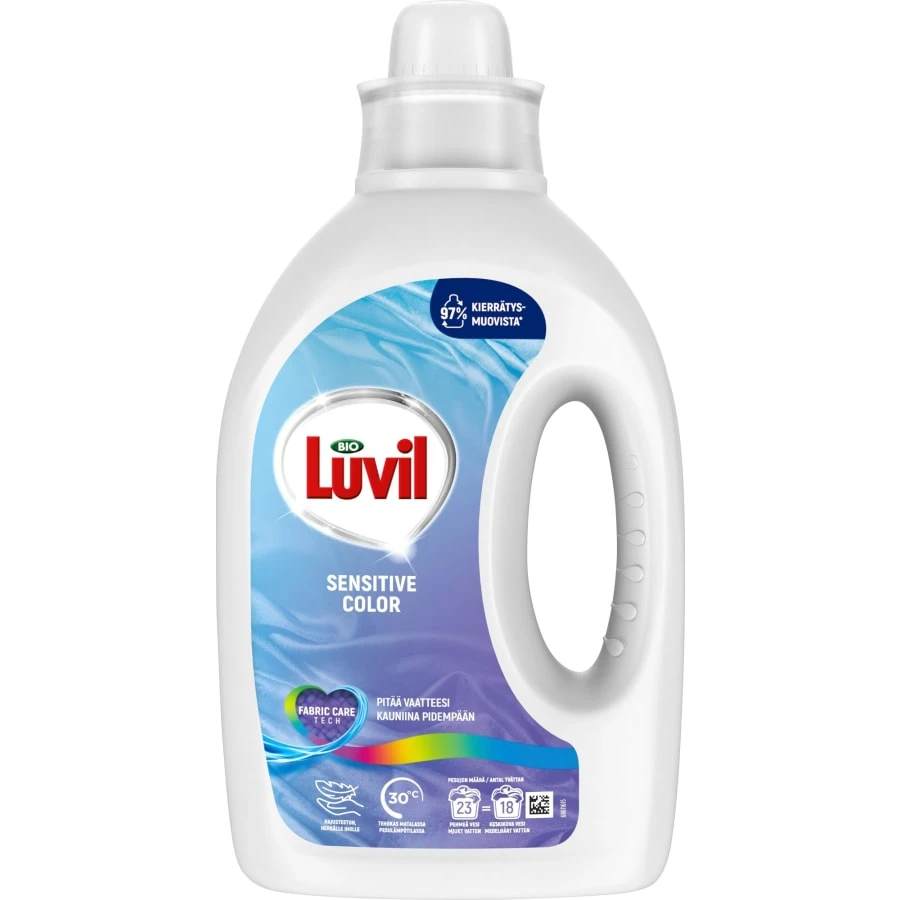Bio Luvil Sensitive Color 920 Ml Pyykinpesuneste 1 Bio Luvil Sensitive Color 920 Ml Pyykinpesuneste