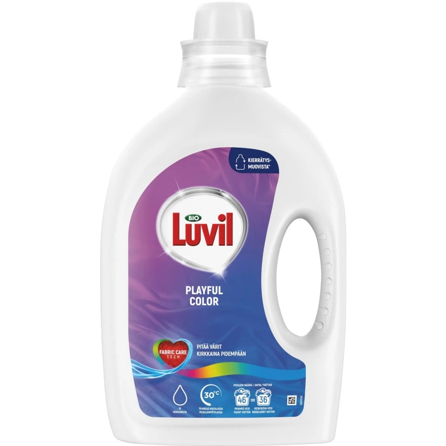 Bio Luvil Color 1840 Ml Pyykinpesuneste 1 Bio Luvil Color 1840 Ml Pyykinpesuneste