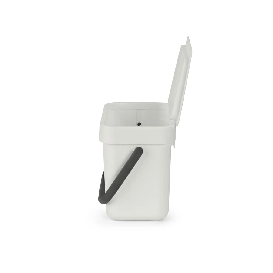 Brabantia Sort&Go Vaaleanharmaa 3L Roska-astia 4 Brabantia Sort&Go Vaaleanharmaa 3L Roska-astia - Image 4