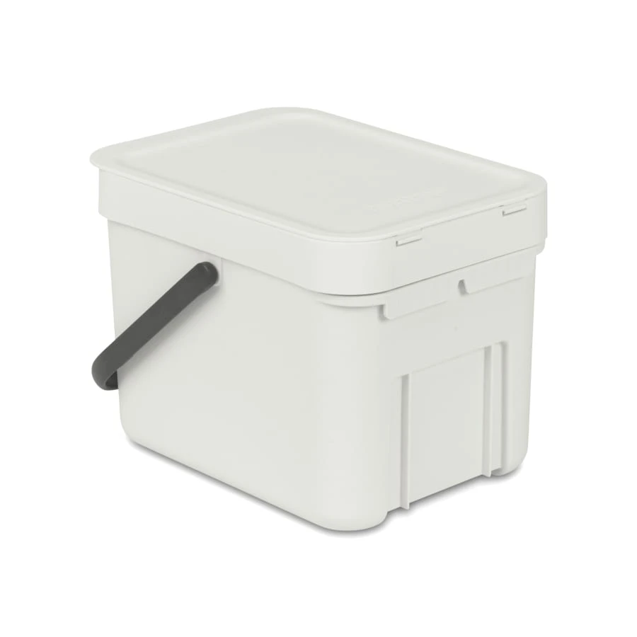 Brabantia Sort&Go Vaaleanharmaa 6L Roska-astia 3 Brabantia Sort&Go Vaaleanharmaa 6L Roska-astia - Image 3