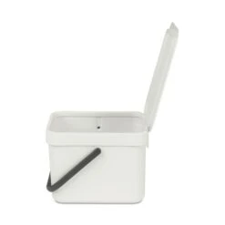 Brabantia Sort&Go Vaaleanharmaa 6L Roska-astia 7 Brabantia Sort&Go Vaaleanharmaa 6L Roska-astia -Siivous- Ja Kodinhoitopalvelut 8710755213267 4