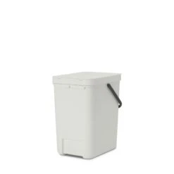 Brabantia Sort&Go Vaaleanharmaa 25L Roska-astia 6 Brabantia Sort&Go Vaaleanharmaa 25L Roska-astia -Siivous- Ja Kodinhoitopalvelut 8710755214400 3