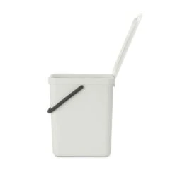 Brabantia Sort&Go Vaaleanharmaa 25L Roska-astia 7 Brabantia Sort&Go Vaaleanharmaa 25L Roska-astia -Siivous- Ja Kodinhoitopalvelut 8710755214400 4