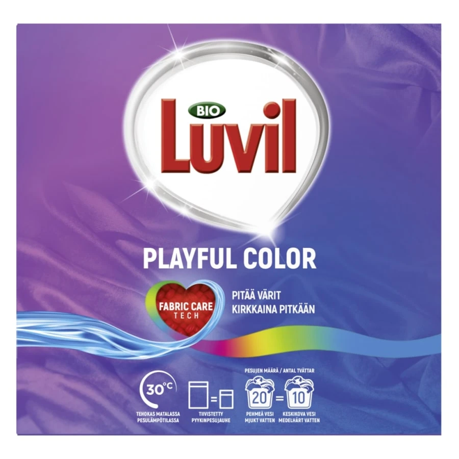Bio Luvil Color 750 G Pyykinpesujauhe 1 Bio Luvil Color 750 G Pyykinpesujauhe