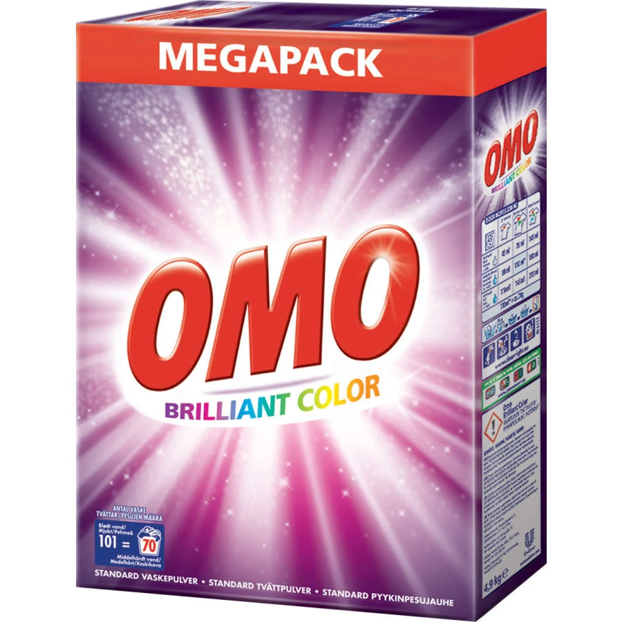Omo Color 4,9 Kg Pyykinpesujauhe 1 Omo Color 4,9 Kg Pyykinpesujauhe