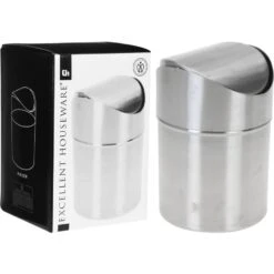 Excellent Houseware Eh 12x16 Cm Teräs Pöytäroskis