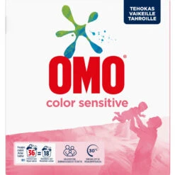 Omo Sensitive Color 1,26 Kg Pyykinpesujauhe