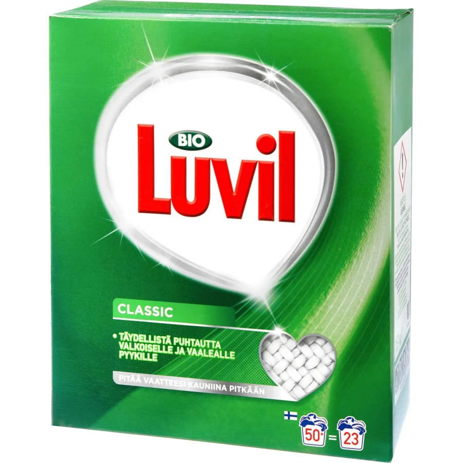 Bio Luvil Classic 1,61 Kg Pyykinpesujauhe 1 Bio Luvil Classic 1,61 Kg Pyykinpesujauhe