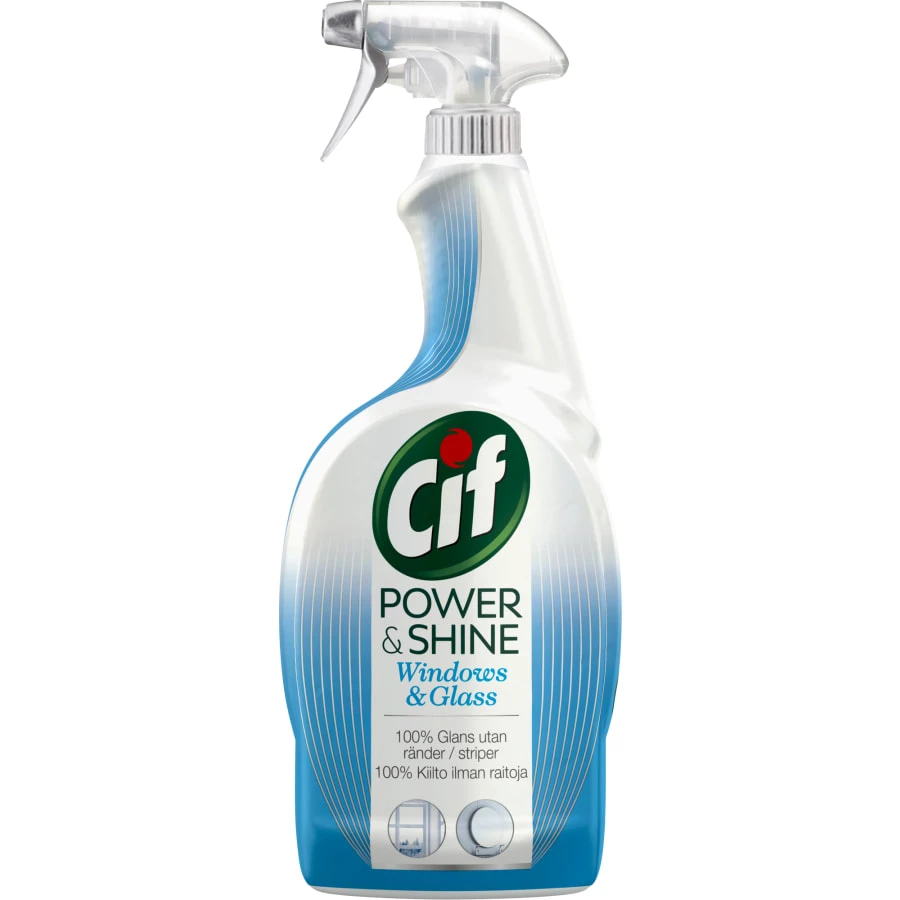 Cif Power&Shine 750 Ml Ikkunasuihke 1 Cif Power&Shine 750 Ml Ikkunasuihke