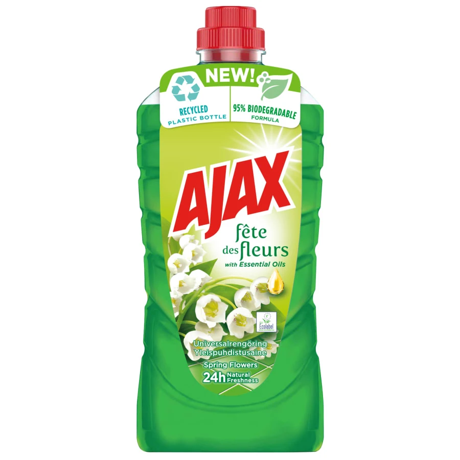 Ajax® Ajax Fete Des Fleurs Spring Flowers 1 L Yleispuhdistusaine 1 Ajax® Ajax Fete Des Fleurs Spring Flowers 1 L Yleispuhdistusaine