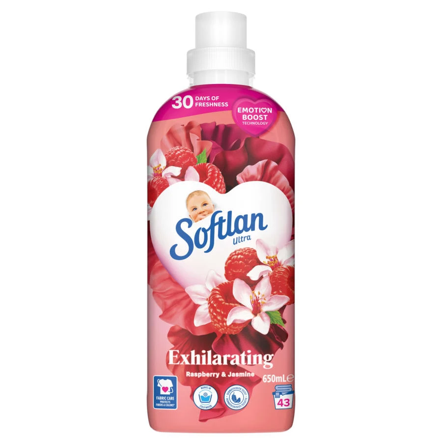 Softlan Perfumed Freshness Red Fruits & Jasmine 650 Ml Huuhteluaine 2 Softlan Perfumed Freshness Red Fruits & Jasmine 650 Ml Huuhteluaine - Image 2