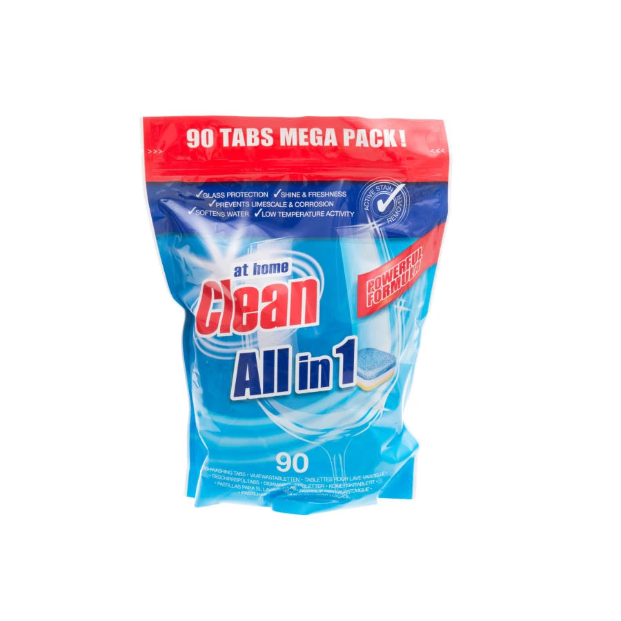 At Home Clean All-In-One 90 Kpl Konetiskitabletti 1 At Home Clean All-In-One 90 Kpl Konetiskitabletti
