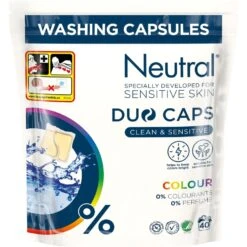 Neutral Color 40 Kpl Pyykinpesukapseli