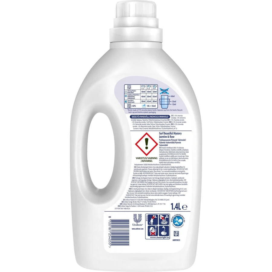 Surf Beautiful Mystery 1400 Ml Pyykinpesuaine 2 Surf Beautiful Mystery 1400 Ml Pyykinpesuaine - Image 2
